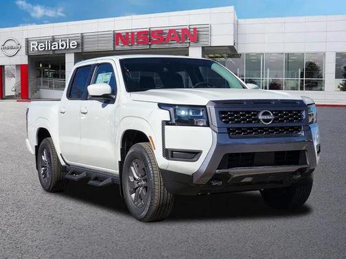 Glacier White 2026 Nissan Frontier SV