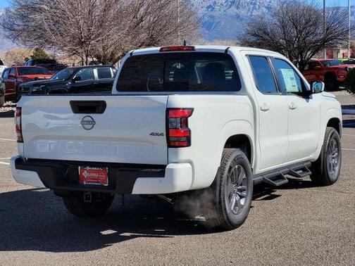 Glacier White 2026 Nissan Frontier SV