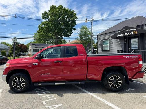 Red 2016 Toyota Tundra SR5