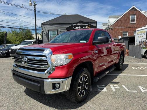 Red 2016 Toyota Tundra SR5