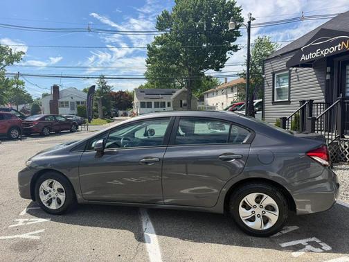 Grey 2013 Honda Civic LX
