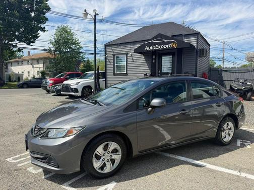 Grey 2013 Honda Civic LX
