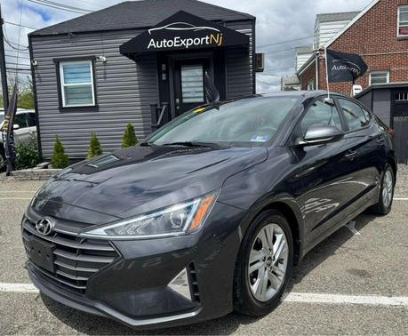 Portofino Gray 2020 Hyundai ELANTRA SEL