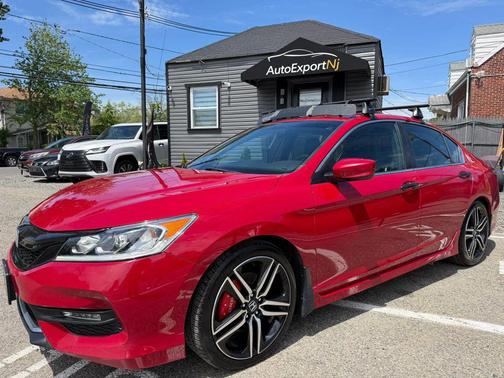 Red 2016 Honda Accord Sport