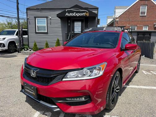 Red 2016 Honda Accord Sport