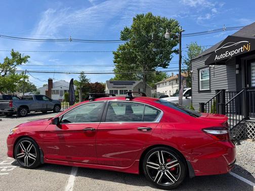 Red 2016 Honda Accord Sport