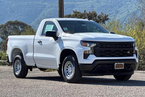 Summit White 2026 Chevrolet Silverado 1500 WT