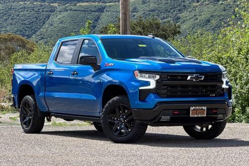 Glacier Blue Metallic 2022 Chevrolet Silverado 1500 LT Trail Boss