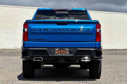 Glacier Blue Metallic 2022 Chevrolet Silverado 1500 LT Trail Boss