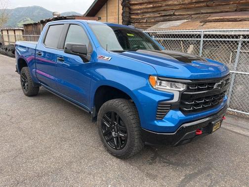 Glacier Blue Metallic 2022 Chevrolet Silverado 1500 LT Trail Boss