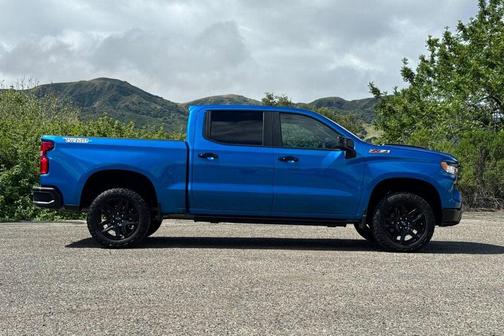 Glacier Blue Metallic 2022 Chevrolet Silverado 1500 LT Trail Boss