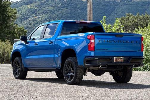 Glacier Blue Metallic 2022 Chevrolet Silverado 1500 LT Trail Boss