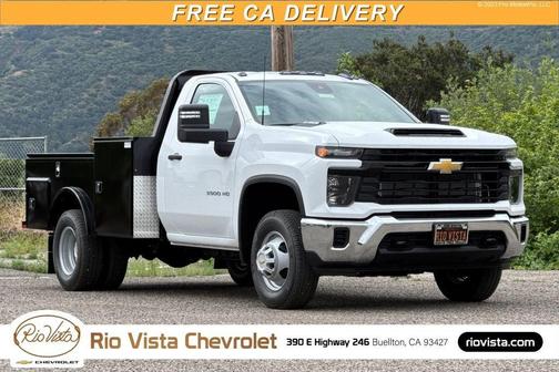 Summit White 2026 Chevrolet Silverado 3500 WT