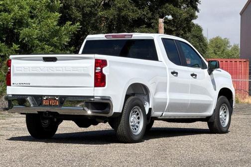 Summit White 2026 Chevrolet Silverado 1500 WT