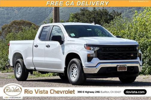 Summit White 2026 Chevrolet Silverado 1500 WT