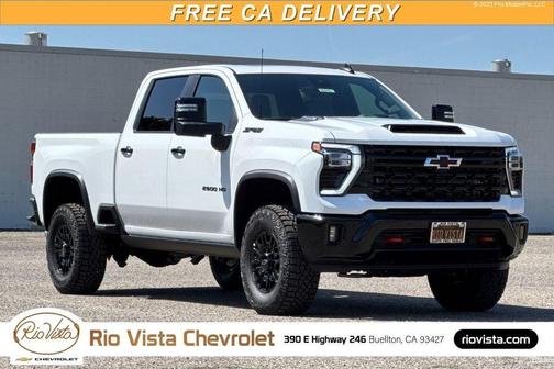 Summit White 2026 Chevrolet Silverado 2500 Crew Cab, Standard Bed, XR2, 4WD