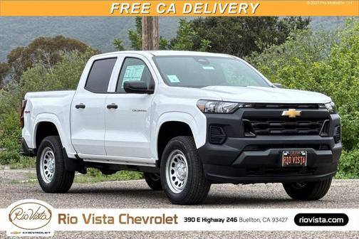 Summit White 2026 Chevrolet Colorado WT