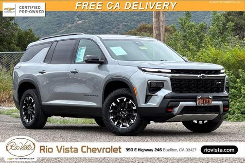Sterling Gray Metallic 2024 Chevrolet Traverse AWD Z71