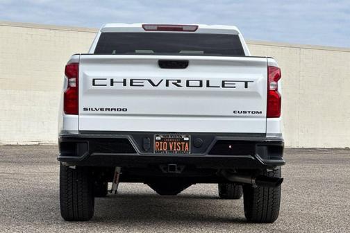 Summit White 2026 Chevrolet Silverado 1500 Custom Trail Boss