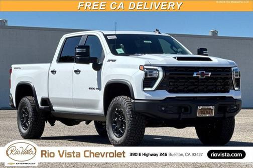 Summit White 2026 Chevrolet Silverado 2500 Crew Cab, Standard Bed, XR2, 4WD