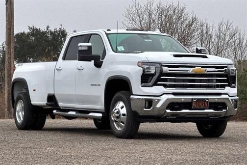 Summit White 2026 Chevrolet Silverado 3500 LTZ