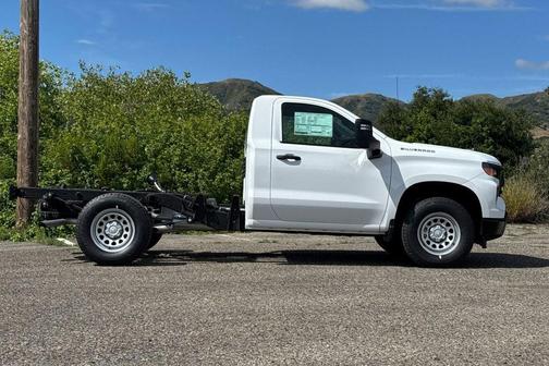 Summit White 2026 Chevrolet Silverado 1500 WT