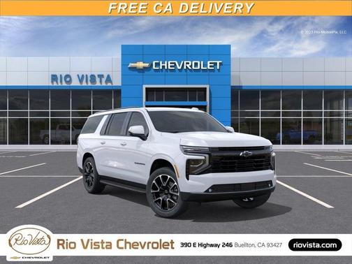 Summit White 2026 Chevrolet Suburban RST