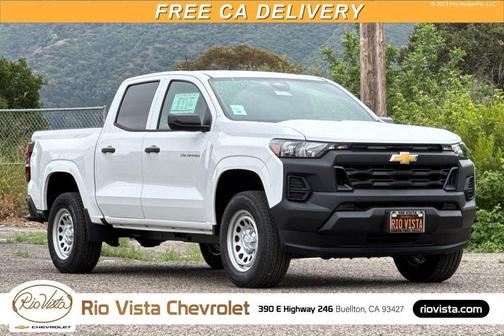 Summit White 2026 Chevrolet Colorado WT