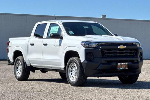 Summit White 2026 Chevrolet Colorado WT