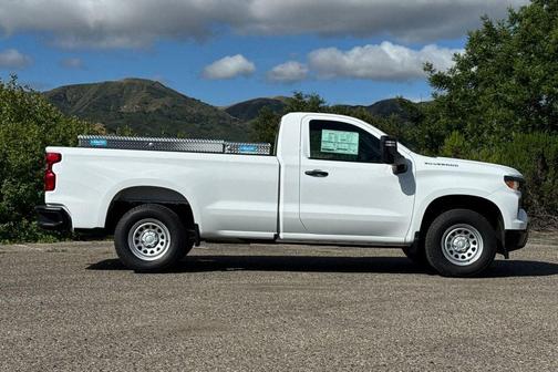 Summit White 2026 Chevrolet Silverado 1500 WT
