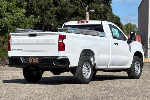 Summit White 2026 Chevrolet Silverado 1500 WT