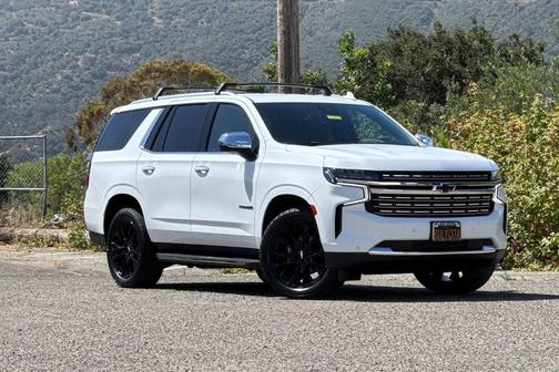 Summit White 2023 Chevrolet Tahoe Premier