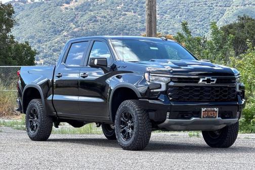 Black 2026 Chevrolet Silverado 1500 ZR2