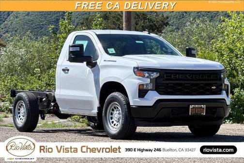 Summit White 2026 Chevrolet Silverado 1500 WT