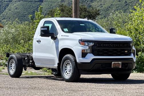 Summit White 2026 Chevrolet Silverado 1500 WT