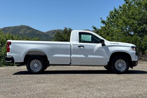 Summit White 2026 Chevrolet Silverado 1500 WT
