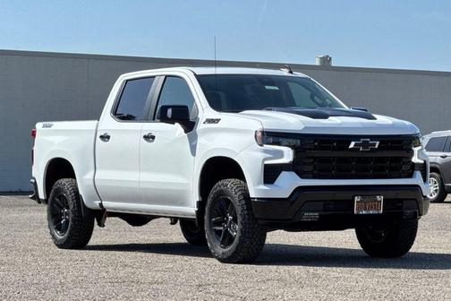 Summit White 2026 Chevrolet Silverado 1500 LT Trail Boss