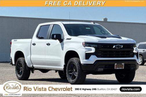 Summit White 2026 Chevrolet Silverado 1500 LT Trail Boss