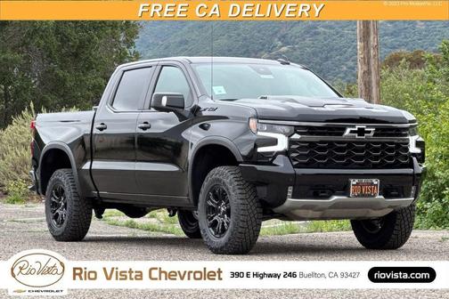 Black 2026 Chevrolet Silverado 1500 ZR2