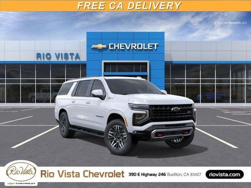 Summit White 2026 Chevrolet Suburban Z71, 4WD