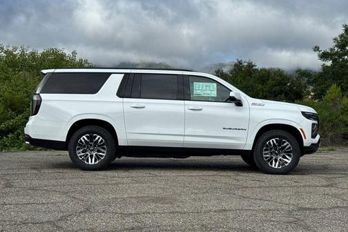 Summit White 2026 Chevrolet Suburban Z71, 4WD