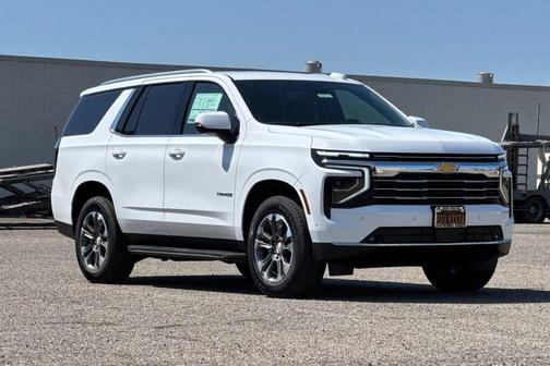 Summit White 2026 Chevrolet Tahoe LT