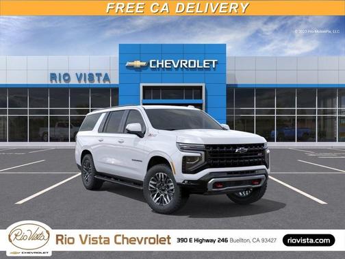 Summit White 2026 Chevrolet Suburban Z71, 4WD