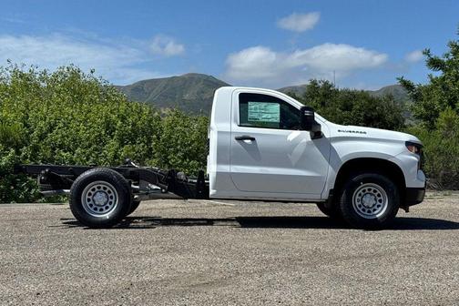 Summit White 2026 Chevrolet Silverado 1500 WT