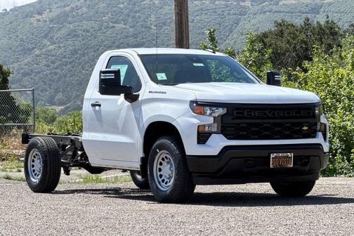 Summit White 2026 Chevrolet Silverado 1500 WT