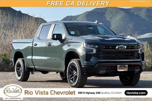 Cypress Gray 2026 Chevrolet Silverado 1500 LT Trail Boss