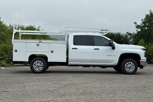 Summit White 2026 Chevrolet Silverado 2500 Crew Cab, Long Bed, WT, RWD