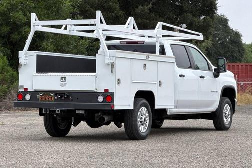 Summit White 2026 Chevrolet Silverado 2500 Crew Cab, Long Bed, WT, RWD