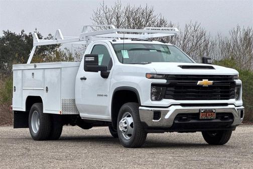 Summit White 2026 Chevrolet Silverado 3500 WT