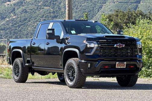 Black 2026 Chevrolet Silverado 2500 Crew Cab, Standard Bed, XR2, 4WD